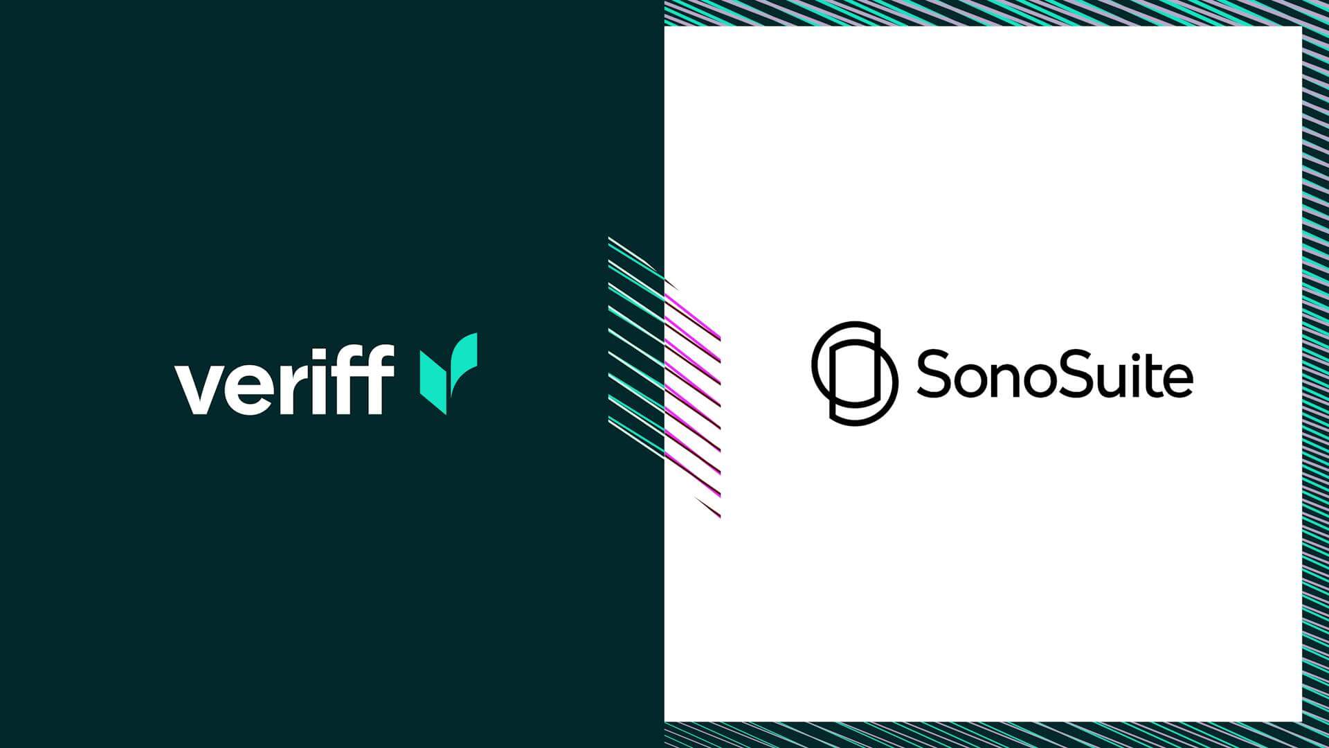 Veriff and Sonosuite logos